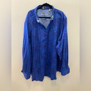 Big and Tall Robert Graham 4XL Tall Navy